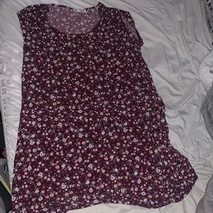 Wallflower dress XXL burgundy red
